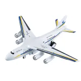 Realistyczna zabawka samolot z efektami świetlnymi i dźwiękowymi