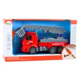 Zabawka straż pożarna z zestawem śrubokrętów i składanymi elementami