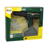 wiertarka na baterie z akcesoriami dla małego majsterkowicza