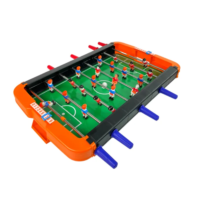 Zestaw do gry w piłkarzyki dla dzieci z piłką i zawodnikami