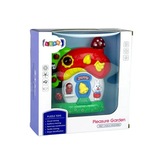 Zabawka edukacyjna z muzyką i światełkami dla dzieci powyżej 18 miesiąca