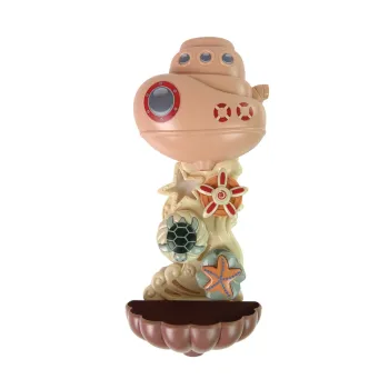 Zestaw do Kąpieli Statek Zwierzęta Morskie Wodospad