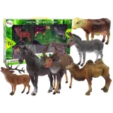 Zestaw figurek zwierząt domowych i leśnych dla dzieci i kolekcjonerów