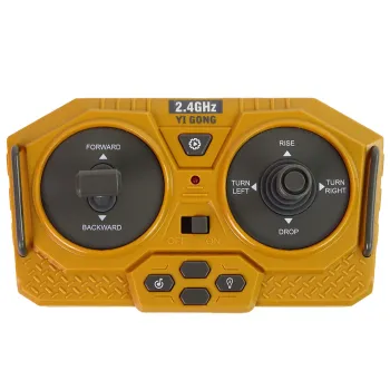 Zabawka spychacz RC w skali 1:20 z metalowymi elementami