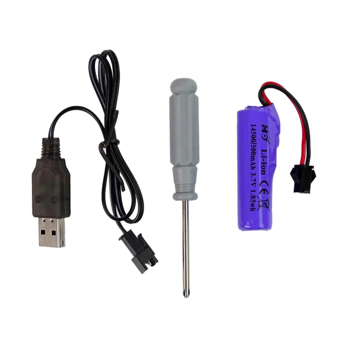 Detal konstrukcji wytrzymałego spychacza z realistycznymi światłami