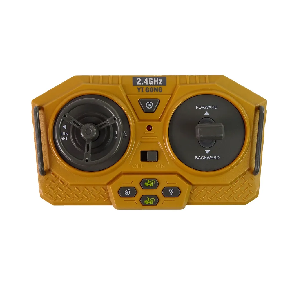 Pilot do wywrotki zdalnie sterowanej z dwiema gałkami sterującymi