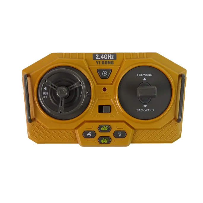 Pilot do wywrotki zdalnie sterowanej z dwiema gałkami sterującymi