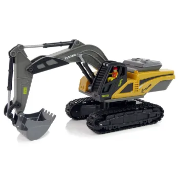 Koparka Gąsienicowa Zdalnie Sterowana 2.4G Żółta