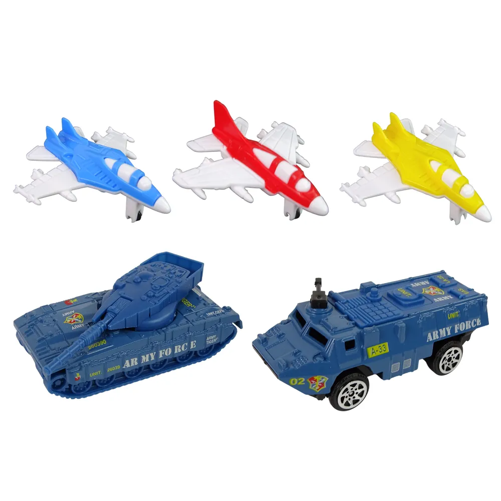 interaktywny statek baza wojskowa z efektami świetlnymi i dźwiękowymi