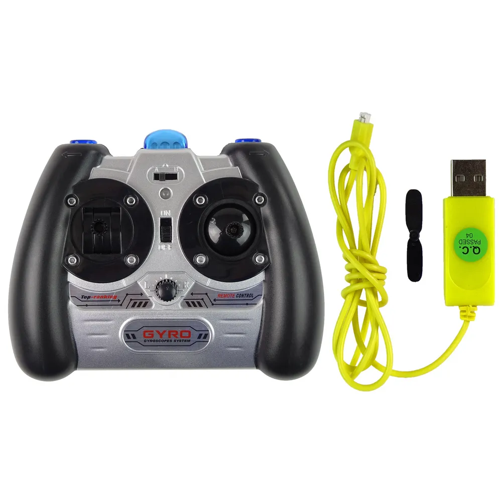 Wytrzymały wirnik i tylny silnik helikoptera SYMA S111G w ujęciu bocznym