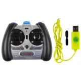 Wytrzymały wirnik i tylny silnik helikoptera SYMA S111G w ujęciu bocznym