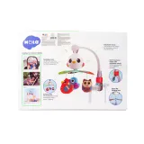 Pluszowe zawieszki w kształcie ptaszków w karuzeli do łóżeczka