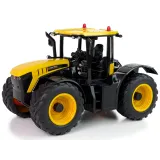 Traktor JCB RC z efektami świetlnymi i gumowymi oponami, widok z boku