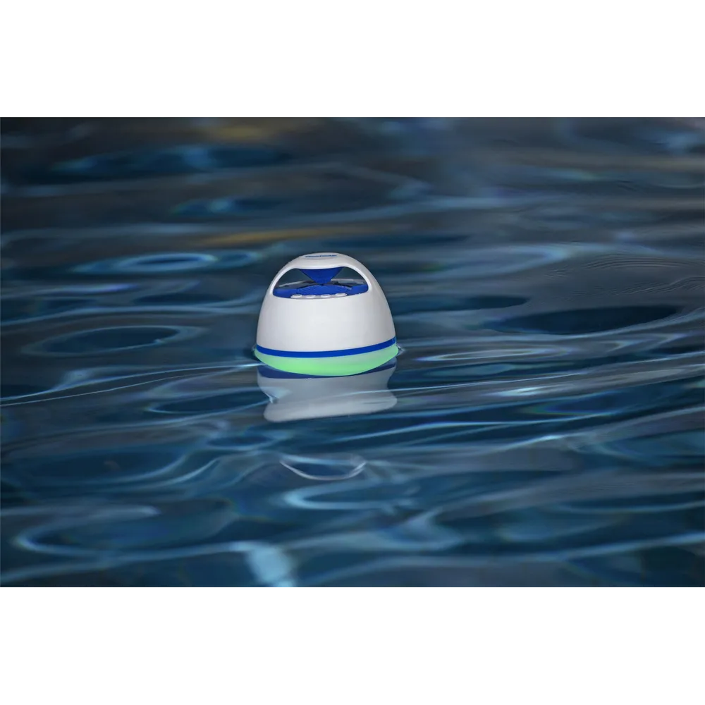 Głośnik Bluetooth LED z odporną na kurz obudową do ogrodu i basenu