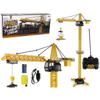 Zdalnie sterowany dźwig żuraw R/C o wysokości 183 cm dla dzieci