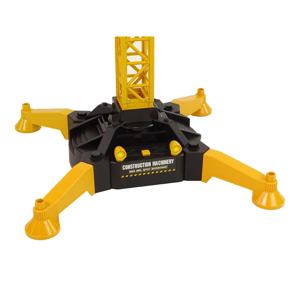 Dziecięcy żuraw budowlany sterowany pilotem do zabawy