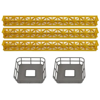 Realistyczny żuraw R/C do odgrywania prac budowlanych