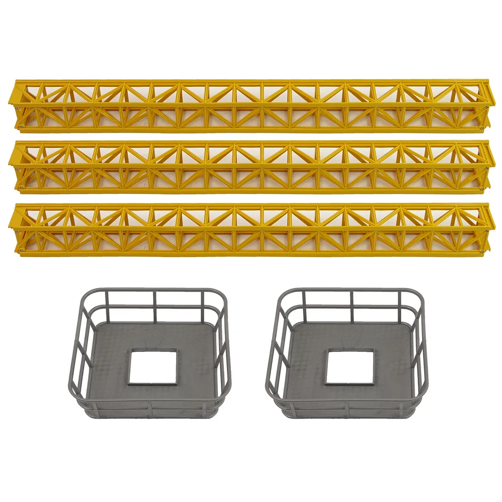 Realistyczny żuraw R/C do odgrywania prac budowlanych