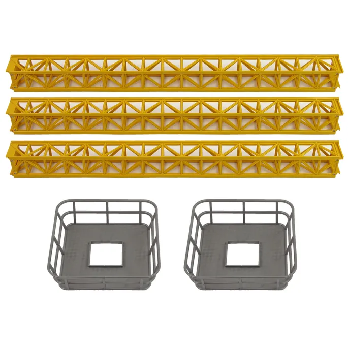 Realistyczny żuraw R/C do odgrywania prac budowlanych