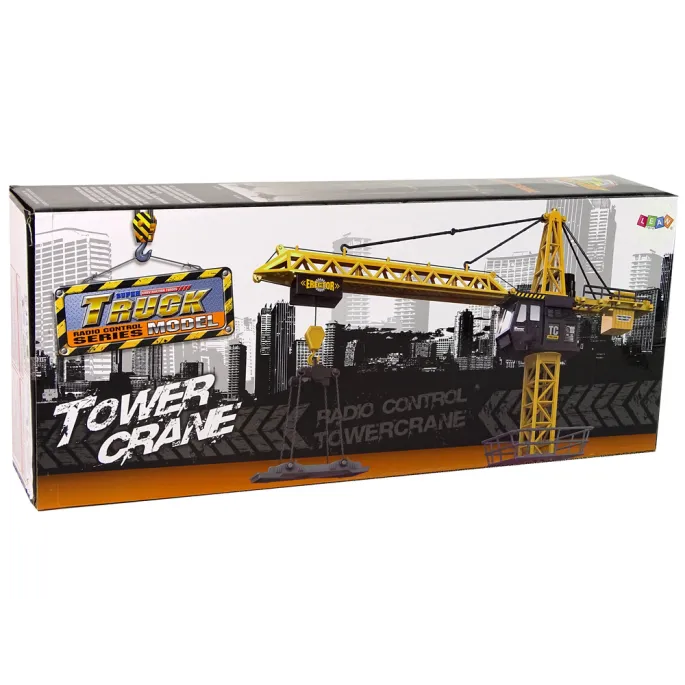 Zabawka edukacyjna – żuraw budowlany dla dzieci powyżej 8 lat