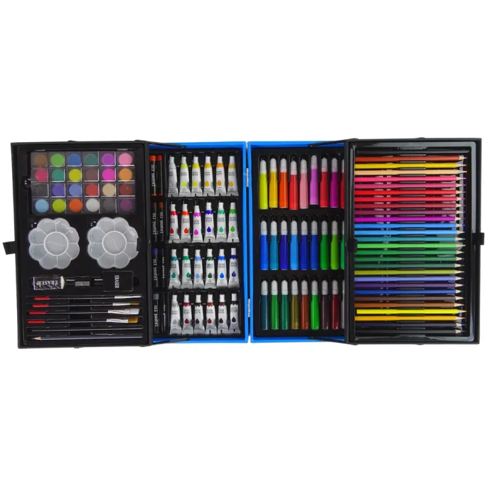 Duży zestaw do rysowania i malowania z motywem jednorożca dla dzieci