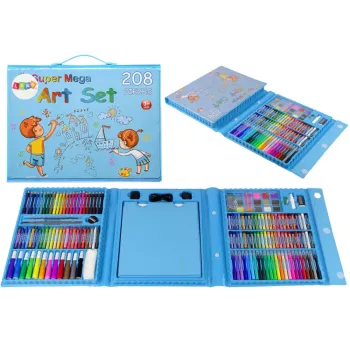 Zestaw Artystyczny Do Malowania XXL Walizka 208 elementów