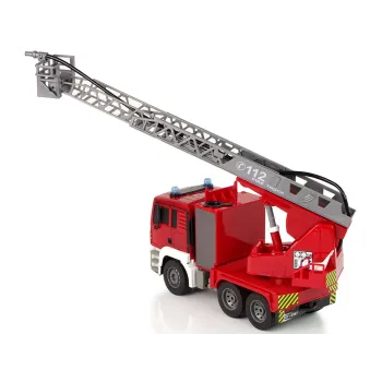 Pilot do straży pożarnej z funkcjami sterowania ruchem i drabiną