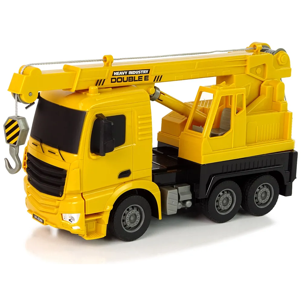Zdalnie sterowana ciężarówka dźwig w skali 1:26 z wysuwanym hakiem