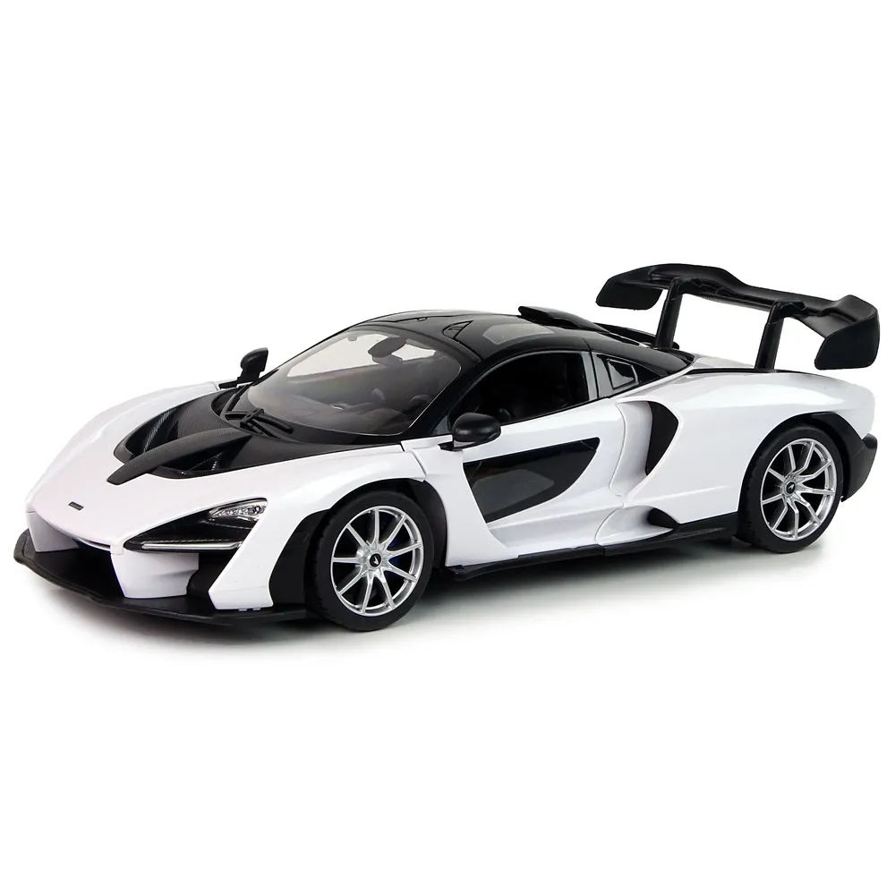 Zbliżenie na sportowe detale auta R/C McLaren Senna Rastar 1:14