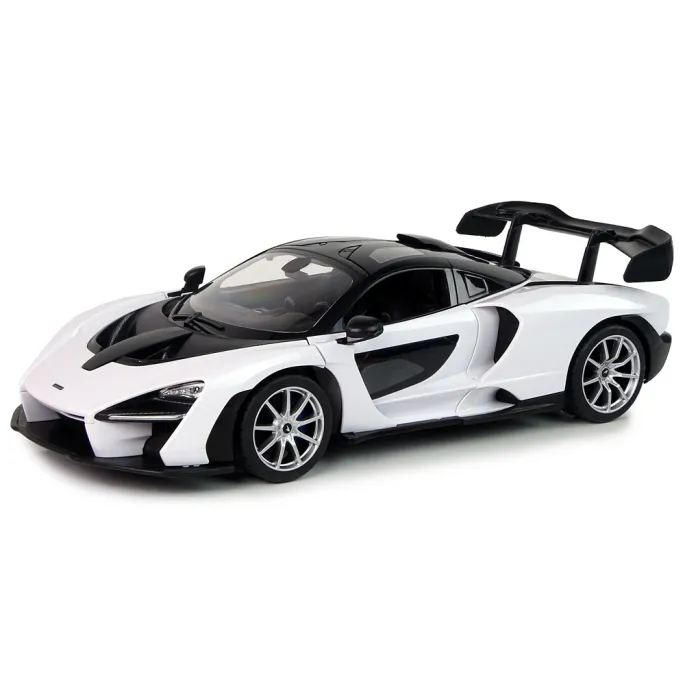 Zbliżenie na sportowe detale auta R/C McLaren Senna Rastar 1:14