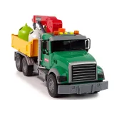 Plastikowe kosze na śmieci jako element zestawu ekologicznej zabawki