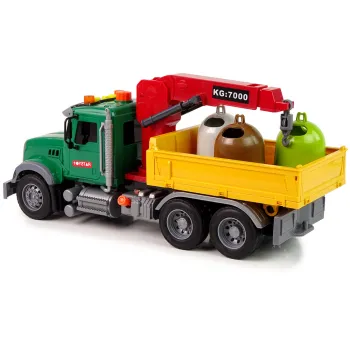 Ciężarówka dla dzieci rozwijająca zdolności manualne i ekologiczną postawę