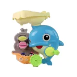 Dziecięcy zestaw kąpielowy delfin z wodospadem i przyssawkami