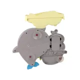 Kolorowa zabawka do kąpieli delfin z rybką i żółwiem do przelewania wody