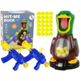 Zestaw gra zręcznościowa strzelanie do kaczki z dwoma pistoletami