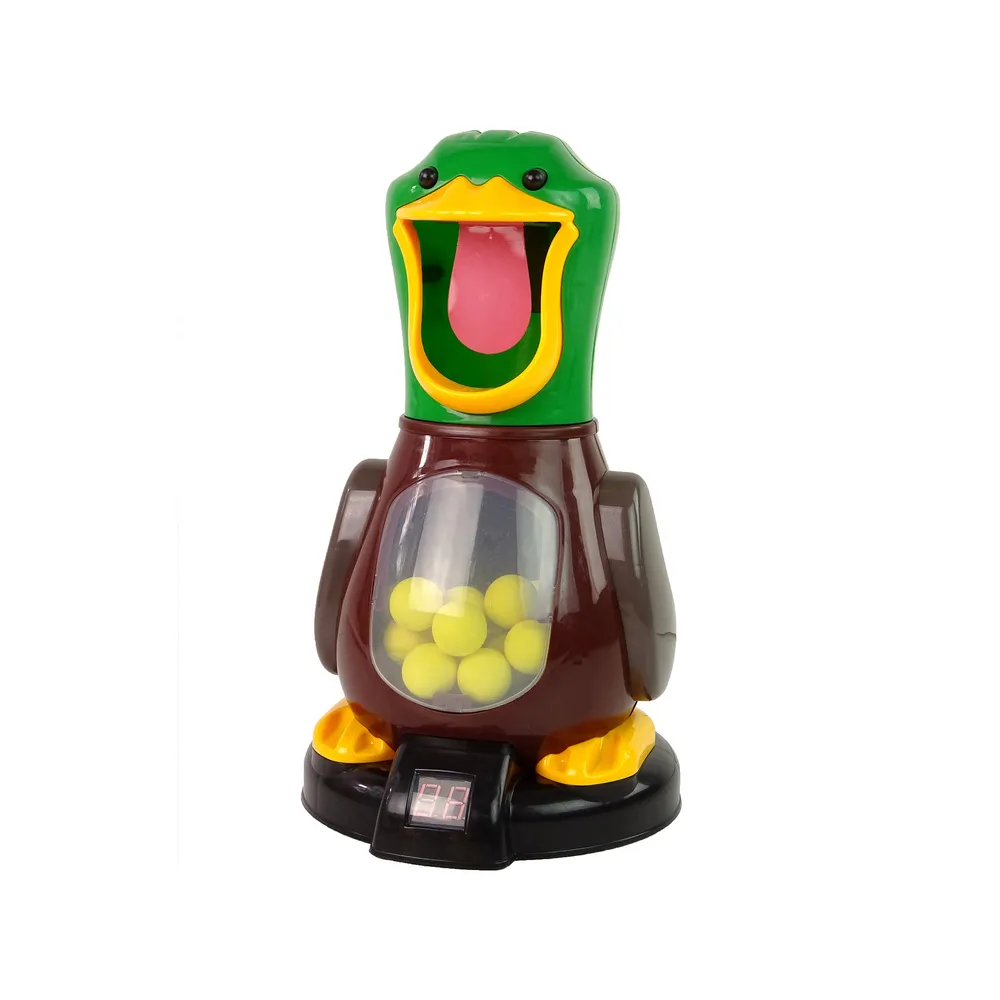 Interaktywna gra strzelanie do kaczki z efektami świetlnymi i dźwiękowymi