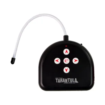 Zbliżenie na szczegóły futerka i owłosienia pająka tarantuli RC