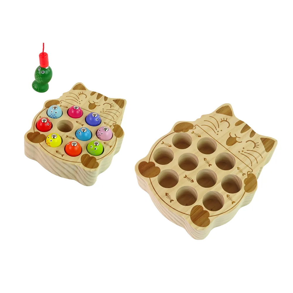 Plansza w kształcie kotka – element gry dla dzieci