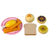 Drewniana mikrofalówka dziecięca z realistycznym pokrętłem i drzwiami