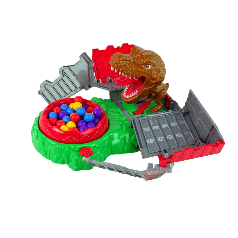 Szczypce i karty, elementy zestawu Ostrożnie Dinozaur Jaja