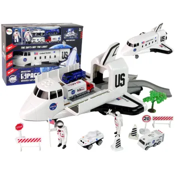 Samolot transportowy z pojazdami i akcesoriami dla dzieci