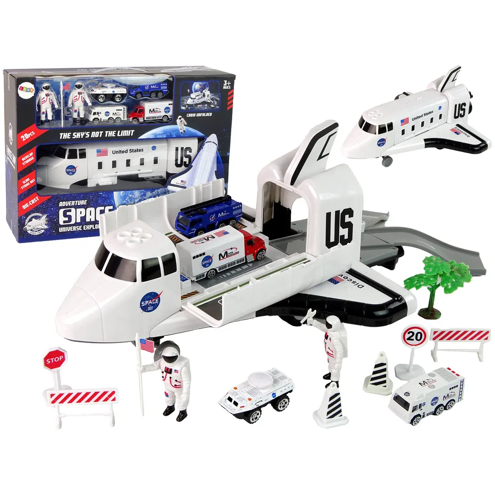 Samolot transportowy z pojazdami i akcesoriami dla dzieci