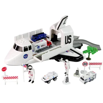 Zestaw Samolot Statek Kosmiczny Pojazdy Akcesoria