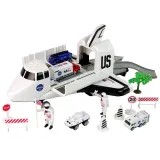 Kompletny zestaw z samolotem, statkiem kosmicznym i pojazdami do zabawy