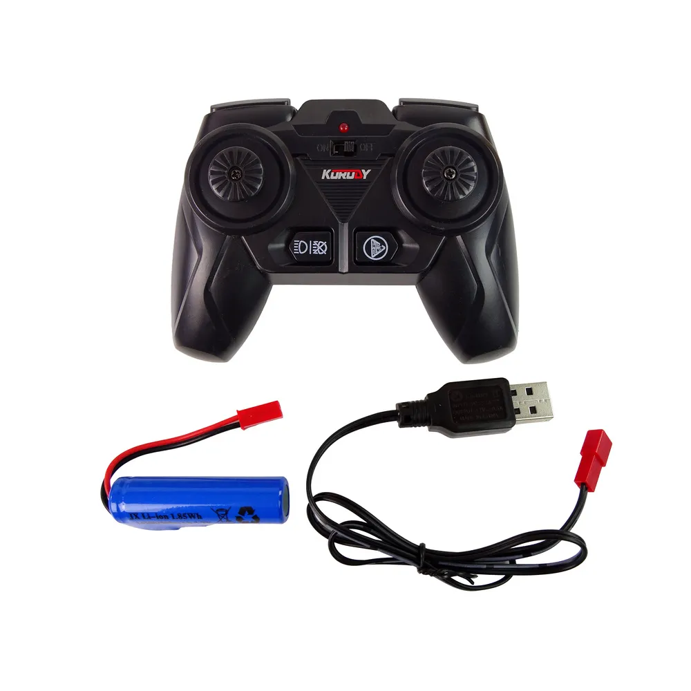 Wytrzymały traktor rolniczy RC z pilotem 2,4 GHz i efektami świetlnymi