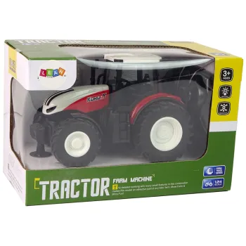 Traktor zabawka dla dzieci z metalową karoserią i ergonomicznym pilotem