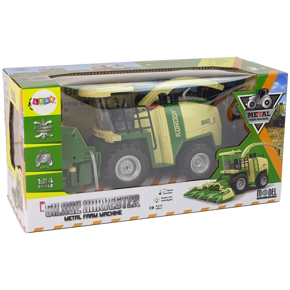 Kombajn dla dzieci z realistycznymi efektami świetlnymi i dźwiękowymi