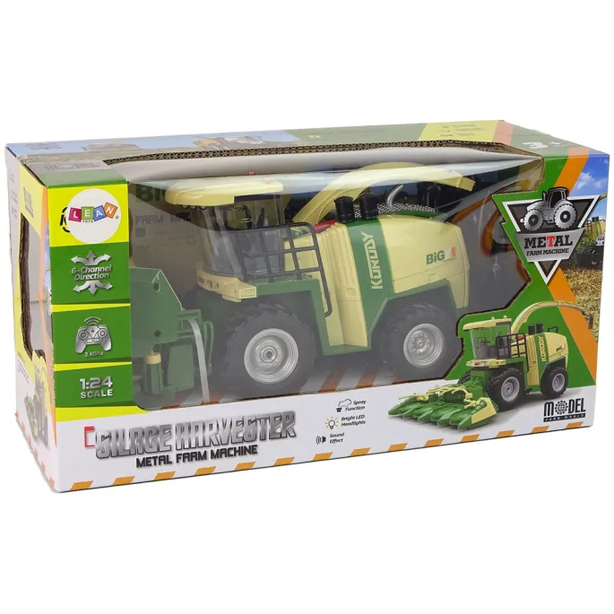 Kombajn dla dzieci z realistycznymi efektami świetlnymi i dźwiękowymi