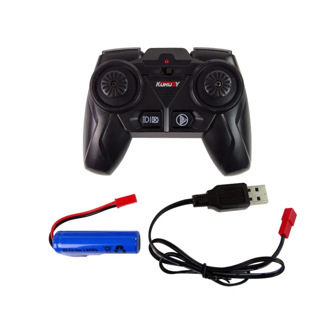 Wytrzymały kombajn zdalnie sterowany z obrotowym hederem i metalową kabiną