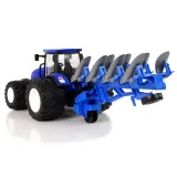 Gumowe koła traktora gwarantujące doskonałą przyczepność podczas jazdy